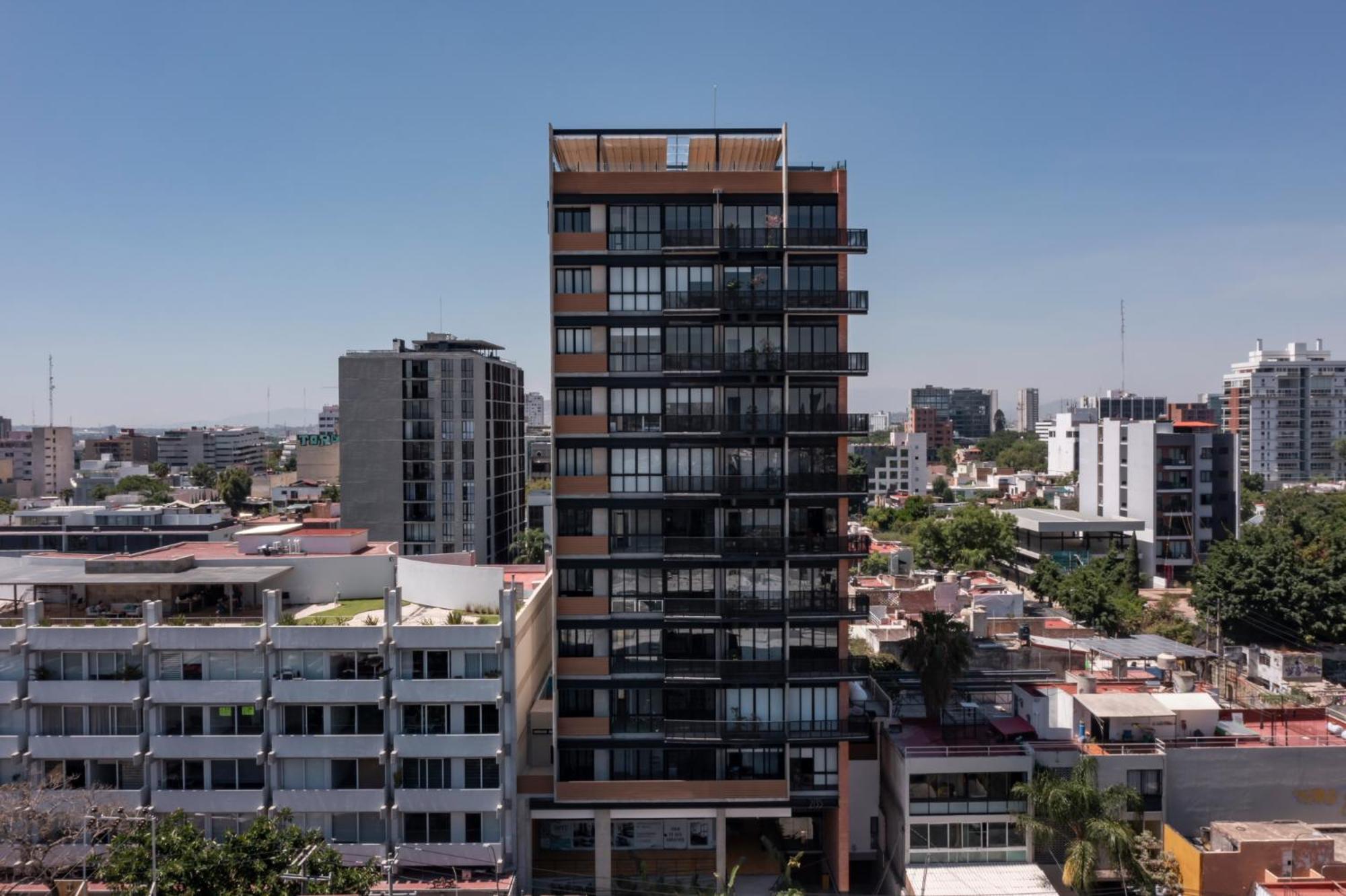 Galeria Flat Rooftop Pool Witgdl Guadalajara Exterior foto